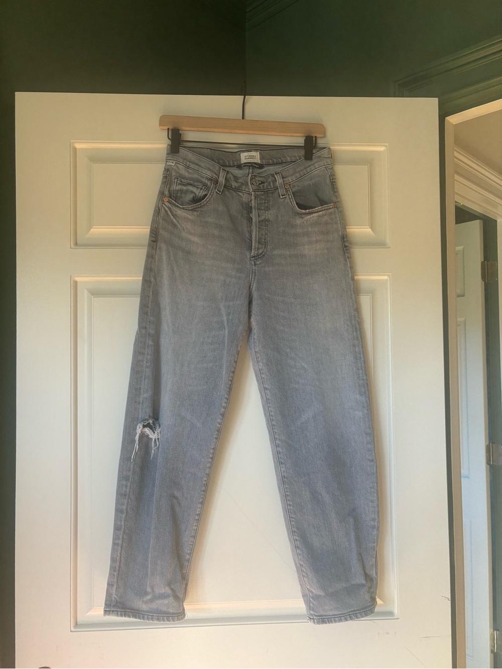 Citizens Humanity High Rise Distressed Jeans